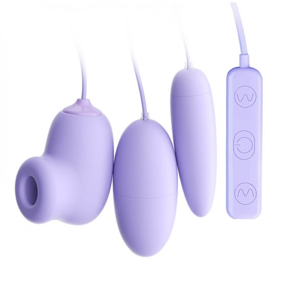 MizzZee - Playful Suction Vibrating Egg (USB Power Supply) MizzZee - Playful Suction Vibrating Egg (USB Power Supply)